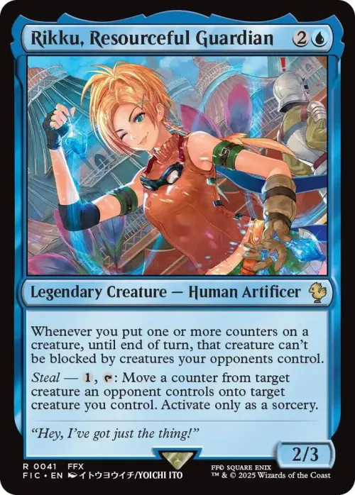 Rikku, Resourceful Guardian - Surge Foil