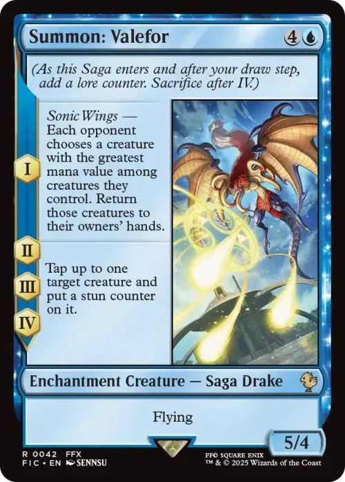 Summon: Valefor - Surge Foil