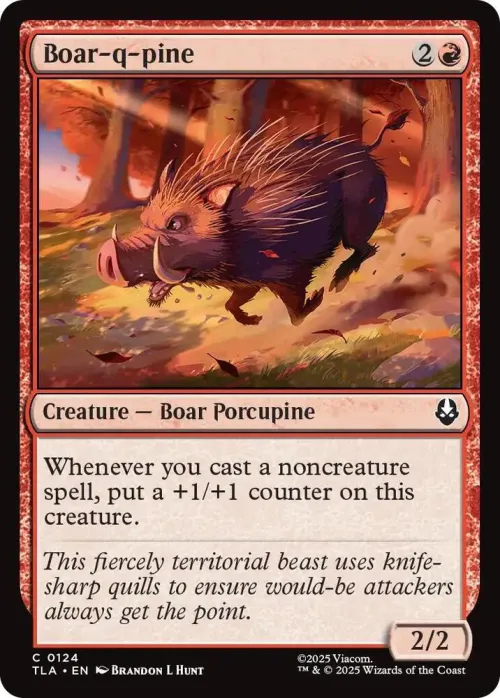 Boar-q-pine - Foil