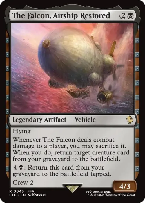 The Falcon, Airship Restored - Surge Foil