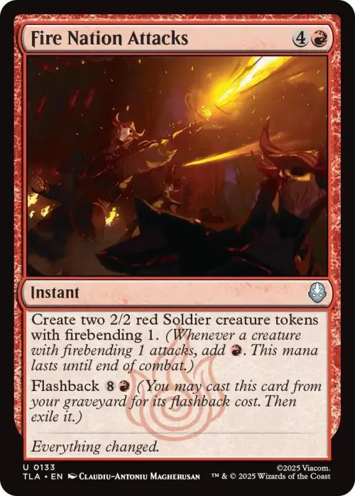 Fire Nation Attacks - Foil