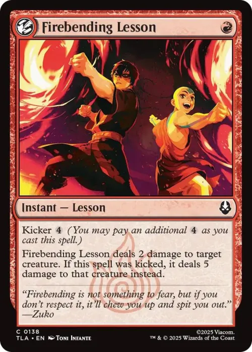 Firebending Lesson - Foil
