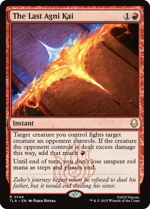 The Last Agni Kai - Foil