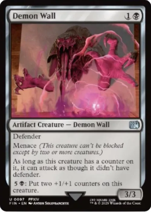 Demon Wall - Foil