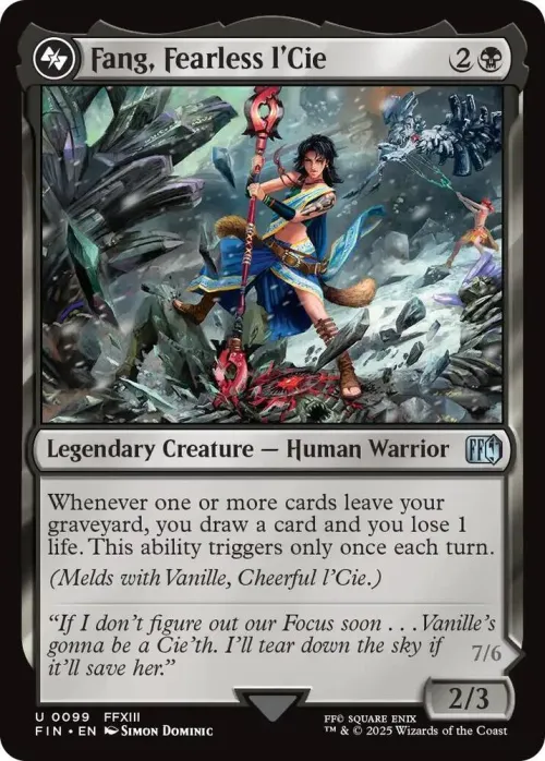Fang, Fearless l'Cie - Foil