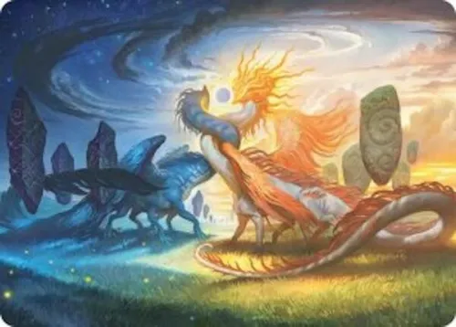Celestial Reunion Art Card