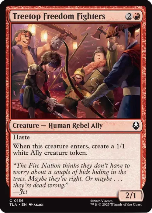Treetop Freedom Fighters - Foil