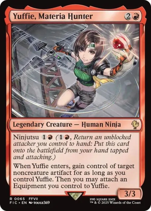 Yuffie, Materia Hunter - Surge Foil