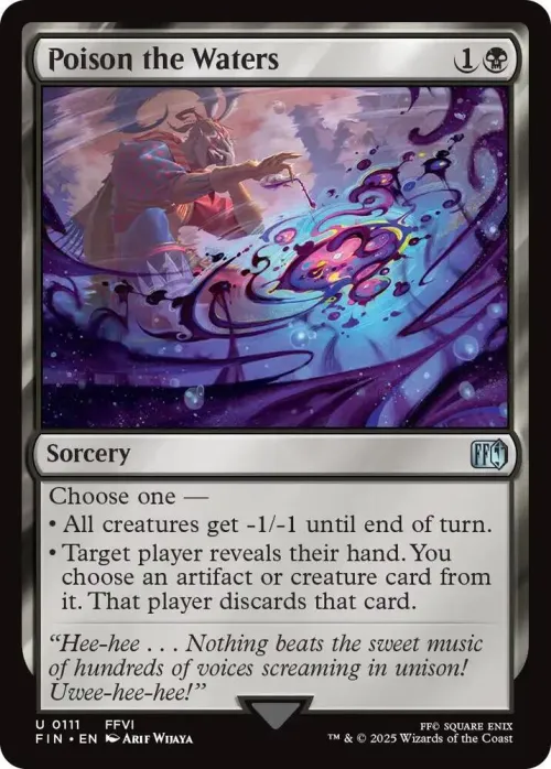 Poison the Waters - Foil