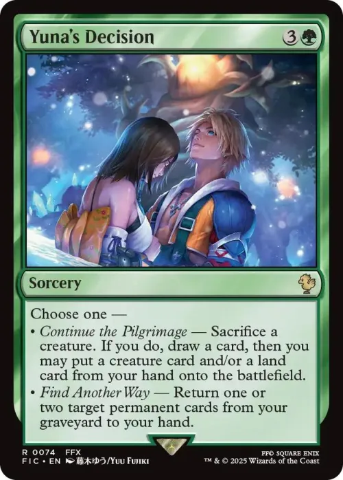 Yuna's Decision - Surge Foil