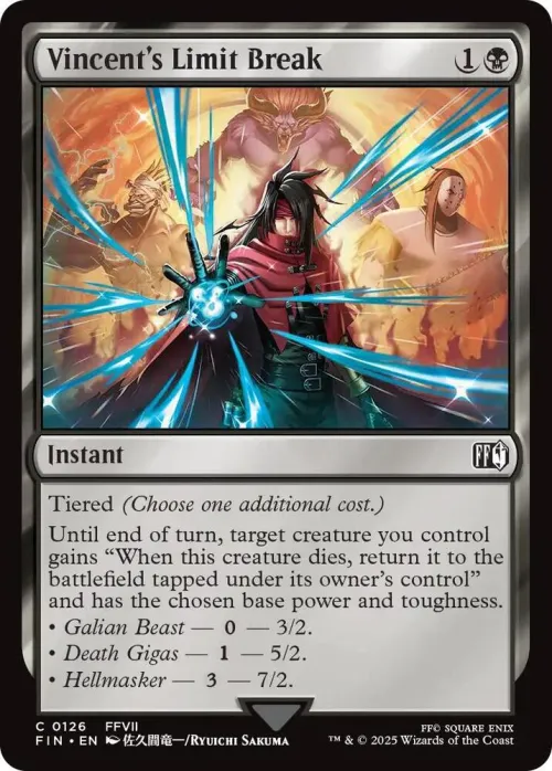 Vincent's Limit Break - Foil