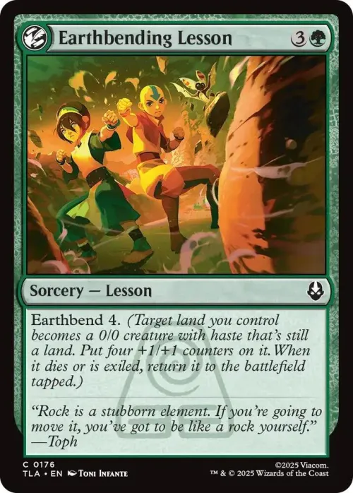 Earthbending Lesson - Foil
