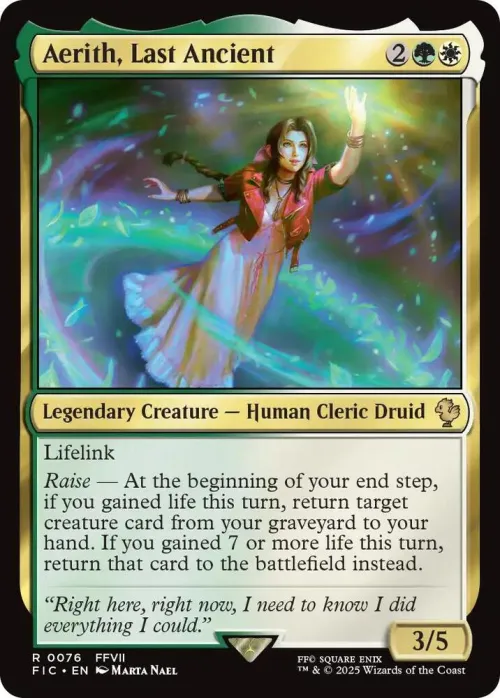 Aerith, Last Ancient - Surge Foil