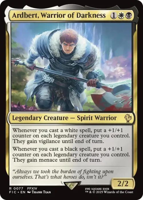 Ardbert, Warrior of Darkness - Surge Foil