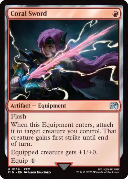 Coral Sword - Foil