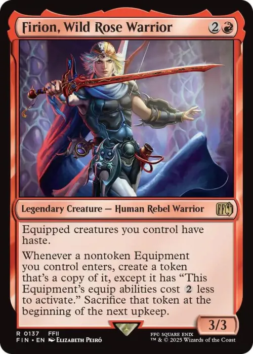 Firion, Wild Rose Warrior - Foil