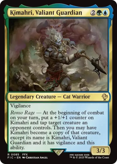 Kimahri, Valiant Guardian - Surge Foil