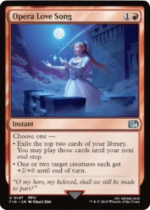 Opera Love Song - Foil