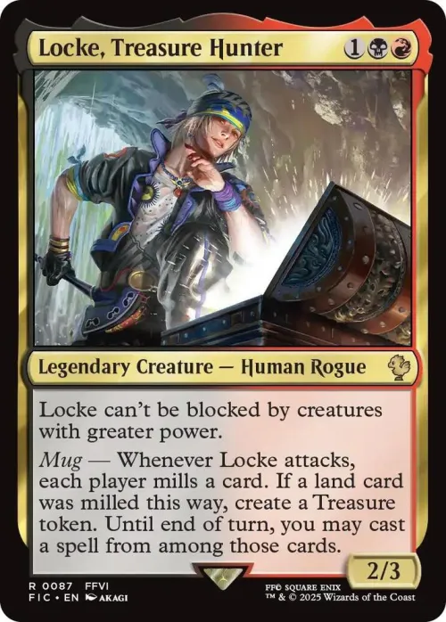 Locke, Treasure Hunter - Surge Foil