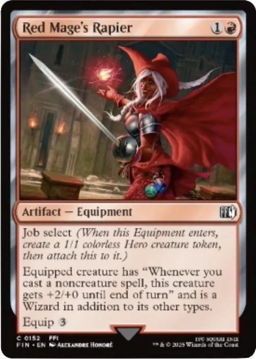 Red Mage's Rapier - Foil