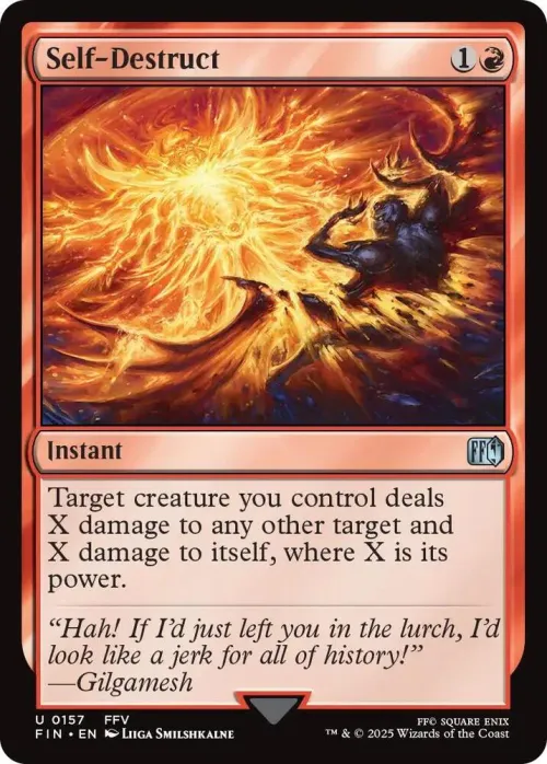 Self-Destruct - Foil