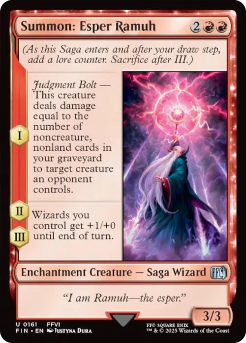 Summon: Esper Ramuh - Foil