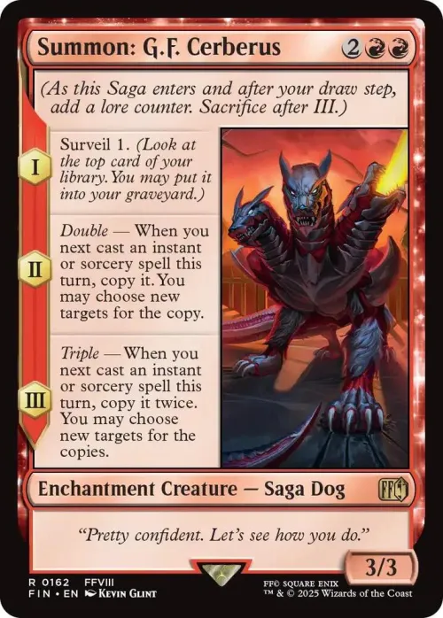 Summon: G.F. Cerberus - Foil