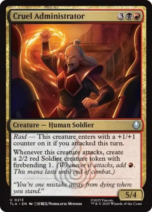 Cruel Administrator - Foil