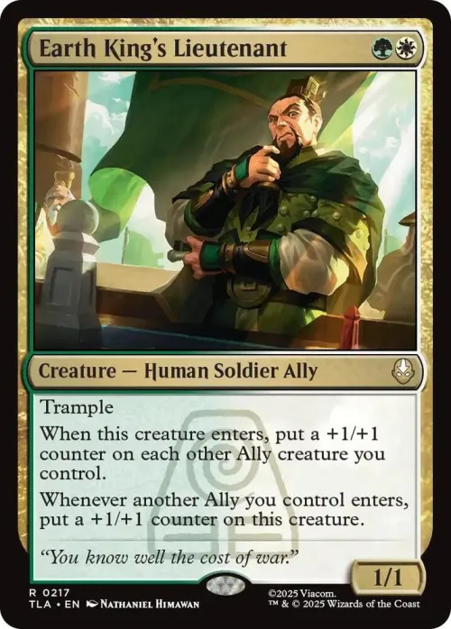 Earth King's Lieutenant - Foil