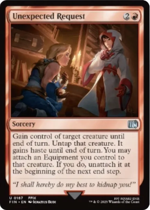 Unexpected Request - Foil