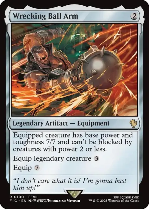 Wrecking Ball Arm - Surge Foil