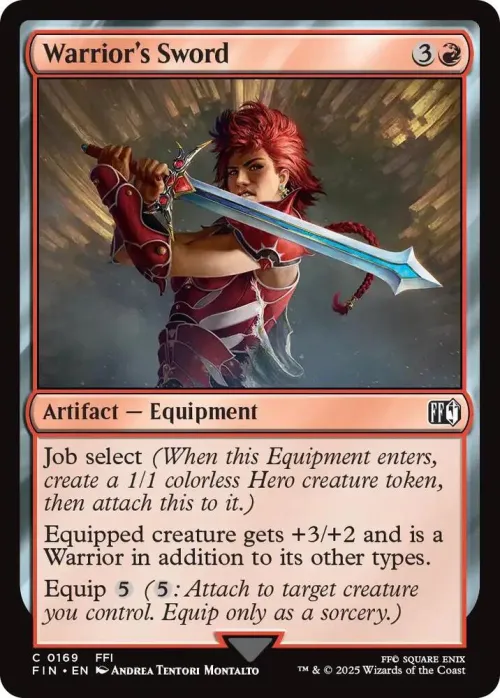Warrior's Sword - Foil