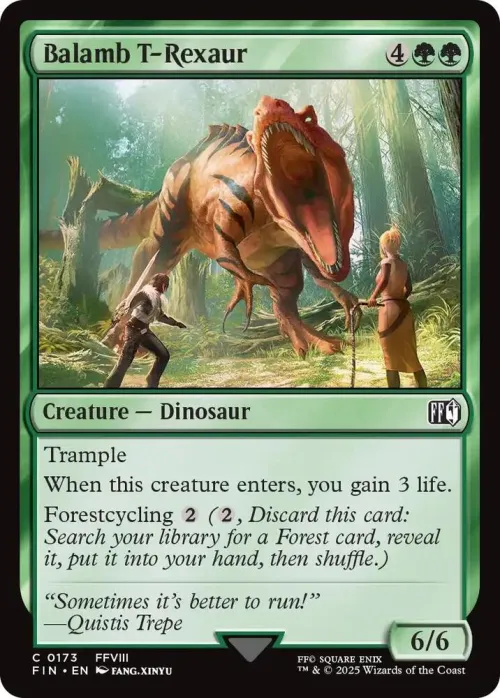 Balamb T-Rexaur - Foil
