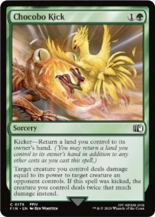 Chocobo Kick - Foil