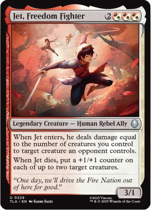 Jet, Freedom Fighter - Foil