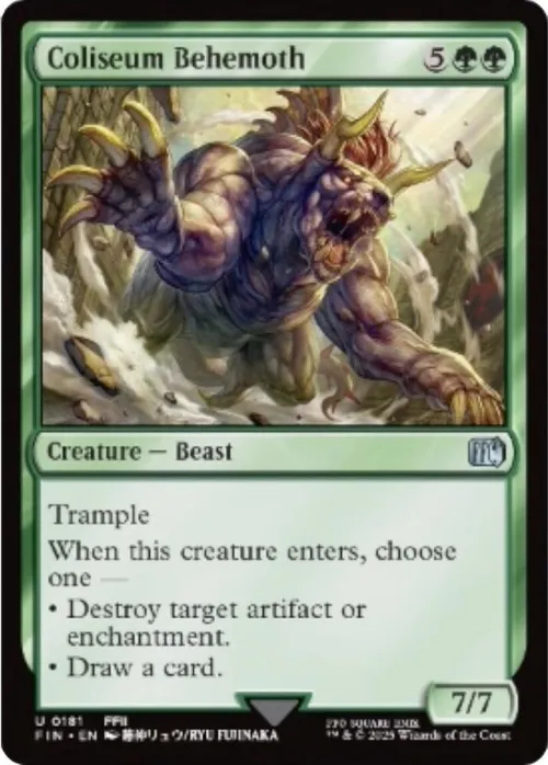 Coliseum Behemoth - Foil
