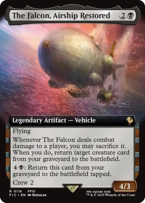 The Falcon, Airship Restored - Foil