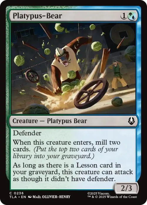Platypus-Bear - Foil