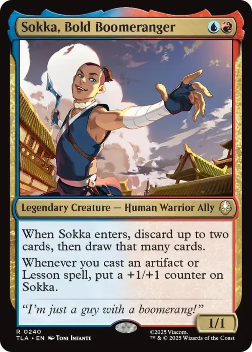 Sokka, Bold Boomeranger - Foil