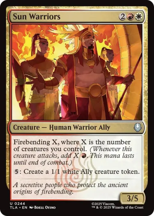 Sun Warriors - Foil