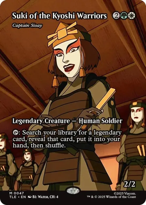 Suki of the Kyoshi Warriors - Captain Sisay - Foil
