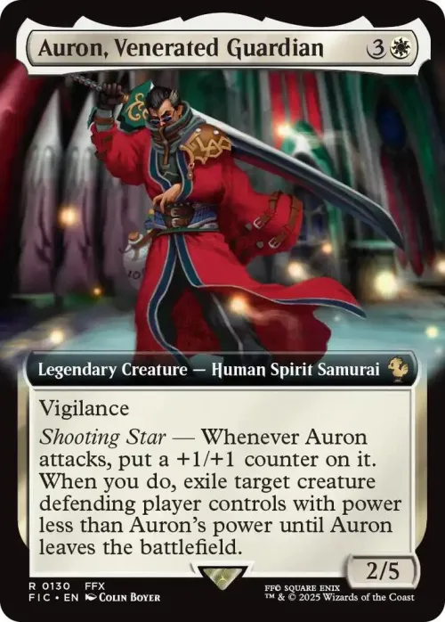 Auron, Venerated Guardian - Foil