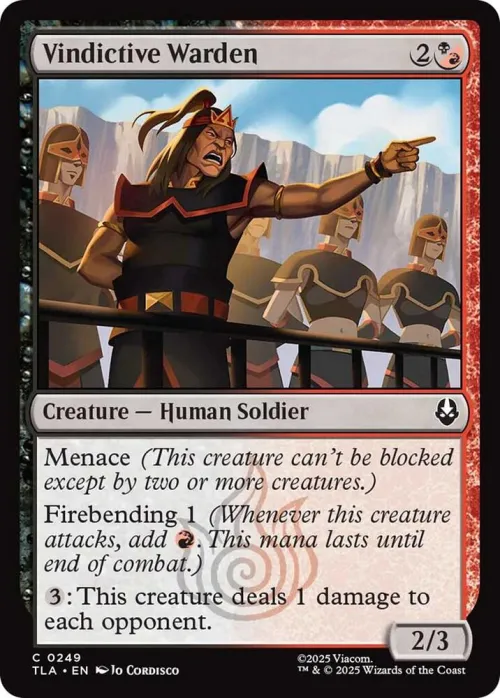 Vindictive Warden - Foil