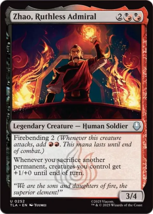 Zhao, Ruthless Admiral - Foil