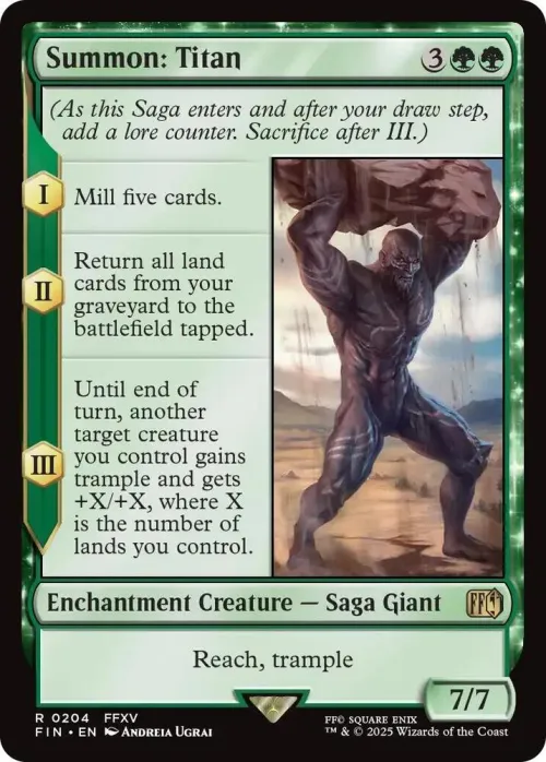 Summon: Titan - Foil