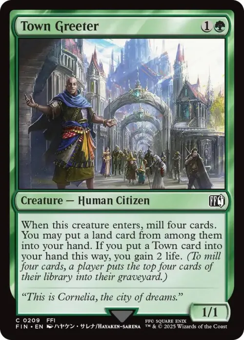 Town Greeter - Foil
