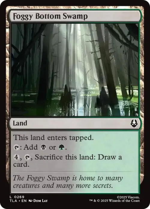 Foggy Bottom Swamp - Foil