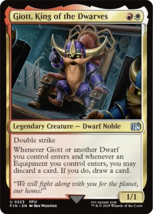 Giott, King of the Dwarves - Foil