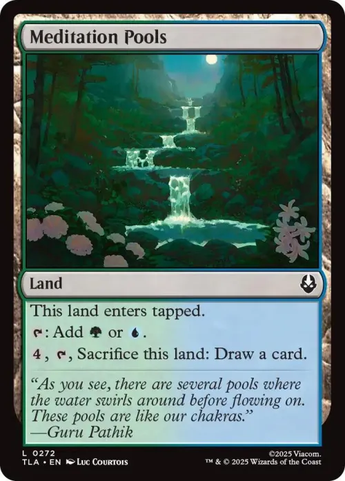 Meditation Pools - Foil
