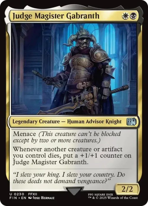 Judge Magister Gabranth
